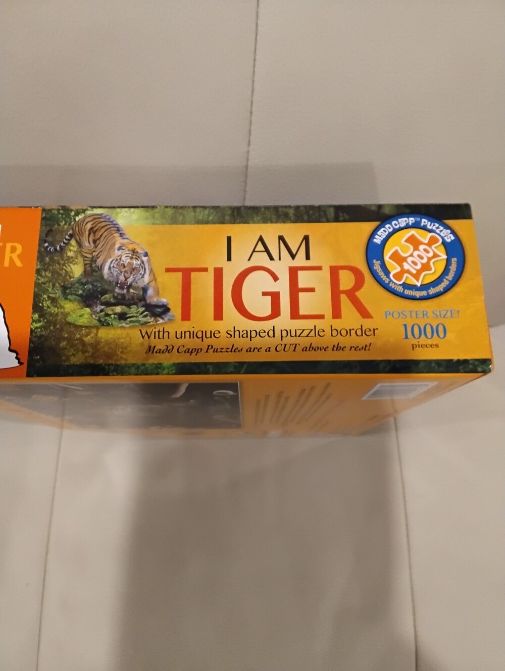 New I Am A Tiger Poster Size Puzzle Firm Price - Picture 6 of 6
